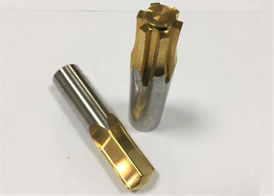 カスタマイズされたJIS DLCのダイスの穿孔器はDIN 9861のさら穴を開けられた頭部の押すダイスの穿孔器をピンで止める