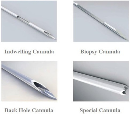 麻酔のCannulaの針のバイオプシーのCannulaの背部穴のCannulaのバイオプシーのCannula